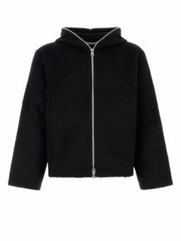 Our Legacy - Black Relaxed Zip Up Hoodie