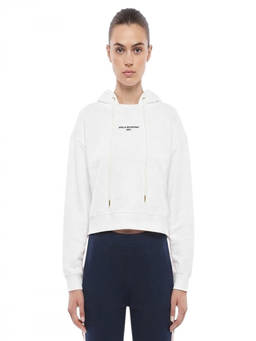 Stella McCartney - White Logo Hood Hoodie