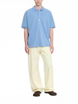 JW Anderson - Blue Logo Polo T-Shirt (L)