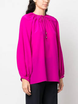 Phaeonia - Fuchsia Anita Blouse Top