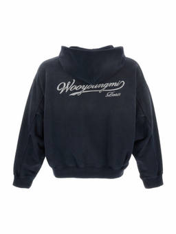 Wooyoungmi - Dark Blue Hood Sweatshirts (S)
