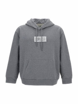 MM6 Maison Margiela - Grey Graphic Hood Sweatshirts (M)