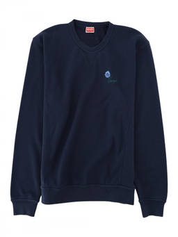 Kenzo - Navy Blue Logo Sweatshirt