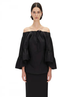 Meryll Rogge - Black Off Shoulder Top (XXS)