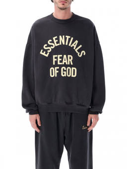 Fear of God - Black Crew Neck Sweatshirt (M)