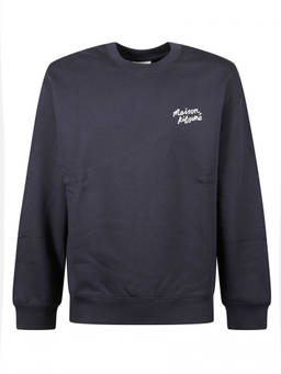 Maison Kitsune - Navy Blue Logo Sweatshirt
