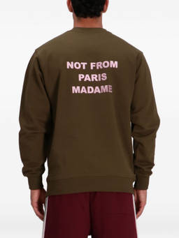 Drole De Monsieur - Khaki Logo Sweatshirt (S)