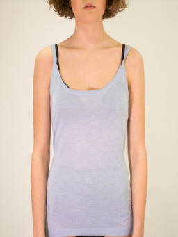 La Rose - Grey Tank Top