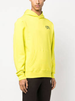 Billionaire - Yellow Cotton Logo Hoodie (S)