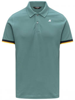 K-Way - Green Shirt Collar Polo T-Shirts (2XL)