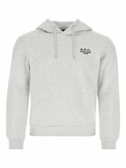 A.P.C. - Melange Grey Cotton Sweatshirt