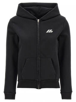 Balenciaga - Black Logo Print Hoodie
