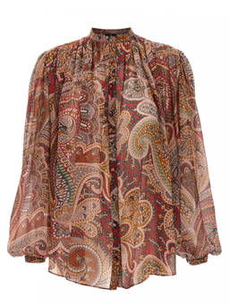 Etro - Multicolour Floral Paisley Blouse (XL)