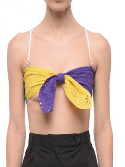 Dsquared2 - Multicolour Sweet Heart Neck Top (XS)
