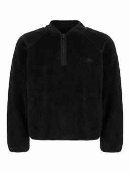 MM6 Maison Margiela - Black Reversible Fleece Sweatshirt