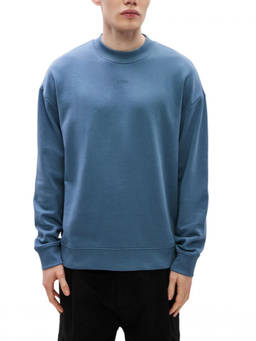 Boss - Blue Crew Neck Hoodie
