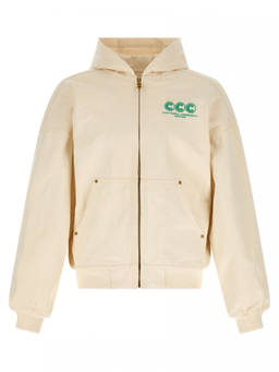 Willy Chavarria - Yellow Juggernaut Workwear Hoodie (S)