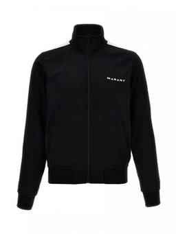 Isabel Marant - Black Logo Embroidery Sweatshirt
