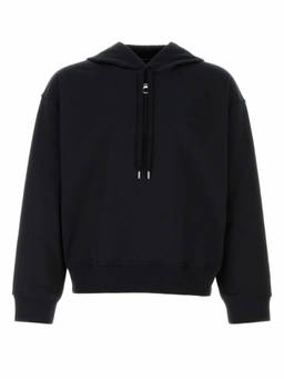 Marine Serre - Black Solid Regular Hoodie