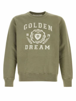 Golden Goose - Green Crew Neck Sweatshirt