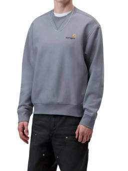 Carhartt - Blue Crew Neck Sweatshirt