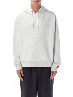 The North Face - Grey Red Box Hoodie