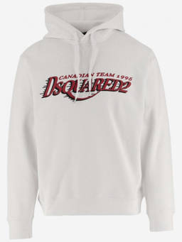 Dsquared2 - White Logo Hoodie