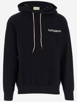 Aries - Black Logo Hoodie (S)
