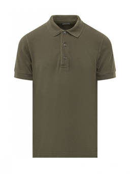 Tom Ford - Green Solid Shirt Collar Polo T-Shirt (L)