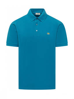 Etro - Blue Logo Shirt Collar Polo T-Shirt