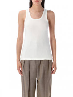 Saint Laurent - White Cassandre Tank Top