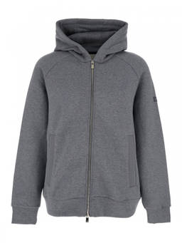 Tatras - Grey Logo Hood Sweatshirts
