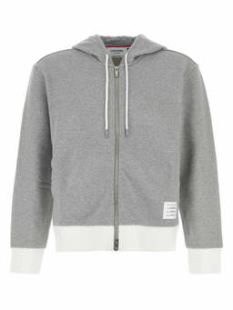 Thom Browne - Grey Cotton Sweatshirt