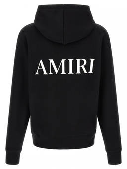 Amiri - Black Relaxed Logo Hoodie (XL)