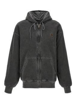 Carhartt WIP - Dark Grey Zip Up Hoodie
