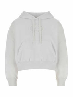 Gucci - White Logo Hoodie