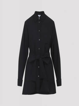 Loewe - Black Belted Shirt