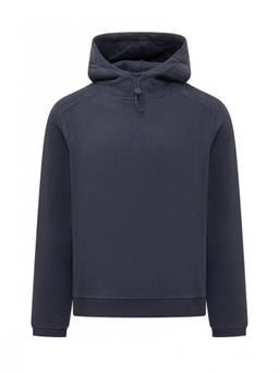 K-Way - Blue Solid Hood Sweatshirt