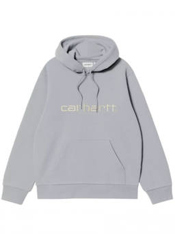 Carhartt - Grey Logo Hood Sweatshirt
