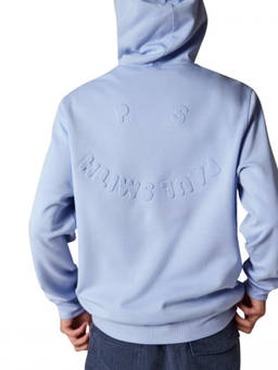 Ps By Paul Smith - Blue Solid Hood Sweatshirt