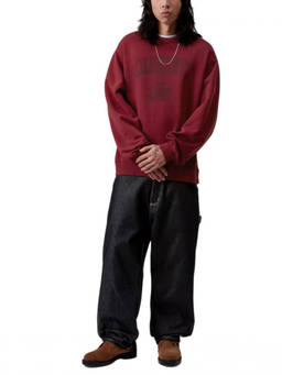 Carhartt - Red Graphic Crew Neck Sweatshirt