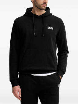 Karl Lagerfeld - Black Logo Hood Sweatshirt