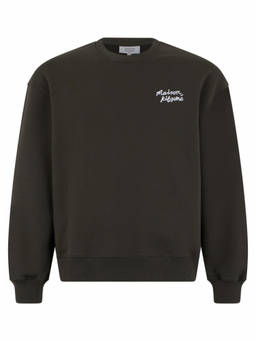 Maison Kitsune - Dark Grey Logo Sweatshirts