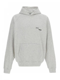 A.P.C. - Light Grey Hood Sweatshirts