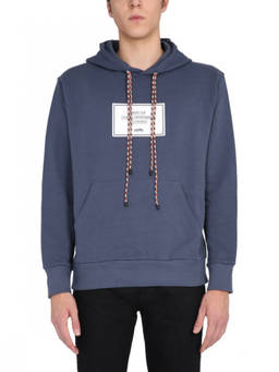 Ih Nom Uh Nit - Blue Graphic Hood Sweatshirts