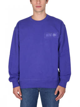 Moschino - Royal Blue Logo Sweatshirts (S)