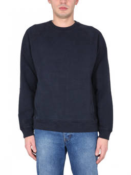 Ten C - Navy Blue Solid Sweatshirts