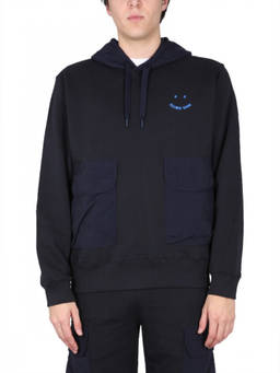 Ps By Paul Smith - Navy Blue Hood Sweatshirts (M)