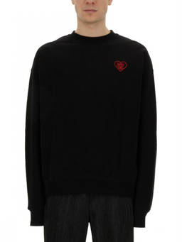 Family First - Black Crew Neck Sweatshirts (M)