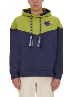 Etro - Green Logo Hood Sweatshirts (XL)